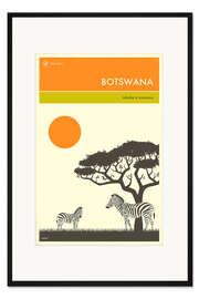 Gerahmter Kunstdruck Botswana