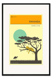 Gerahmter Kunstdruck Rwanda