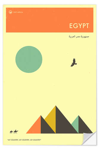 Självhäftande poster Egypt