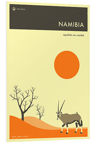 Foam board print Namibia