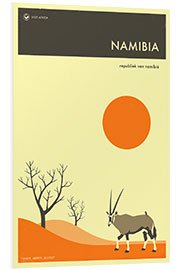 Foam board print Namibia