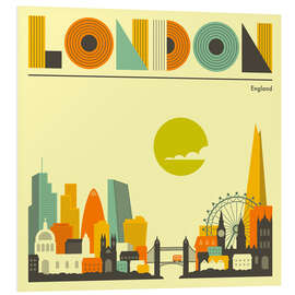 PVC print London skyline