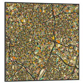 Galleriprint Madrid Map III