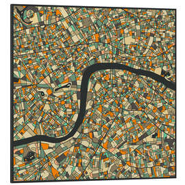 Magnettafel London Karte I