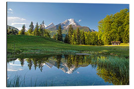 Aluminiumsbilde Watzmann mountain in Upper Bavaria (Germany)