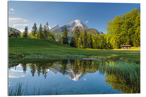 Gallery print Watzmann mountain in Upper Bavaria (Germany)