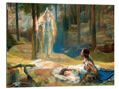 Gallery print Brunhilde discovered Sieglinde and Siegmund, 1894