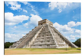 Alubild El Castillo Pyramide Chichen Itza Maya-Ruinen, Mexiko