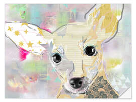 Wall sticker Chihuahua Collage