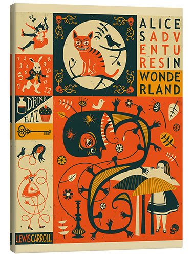 Canvas print Alice in Wonderland