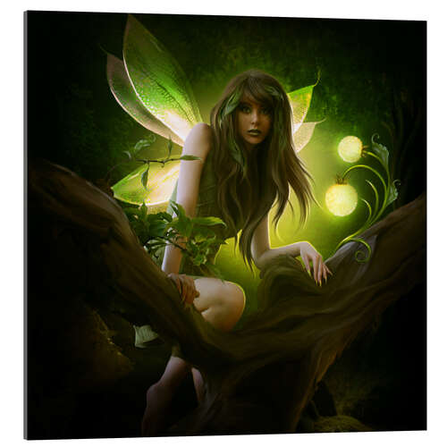 Acrylic print Wild nymph