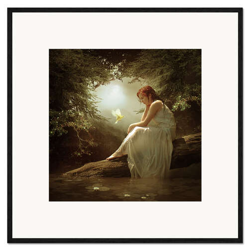 Framed art print El cuento