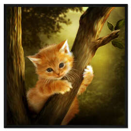 Gerahmter Kunstdruck El valiente