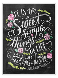 Plakat The Sweet Simple Things