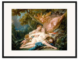 Gerahmter Kunstdruck Callisto und Jupiter