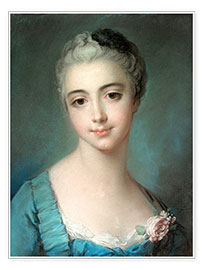 Tableau  Portrait de jeune femme - François Boucher