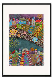 Gerahmter Kunstdruck Für die gute Laune im Leben