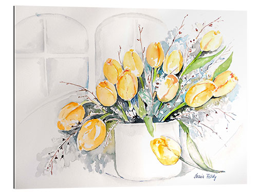 Gallery print Tulips by the window