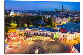 Gallery print View from the Vienna Giant Ferris Wheel on the Prater