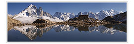 Print  Alps - Mont Blanc - France - Tobias Richter