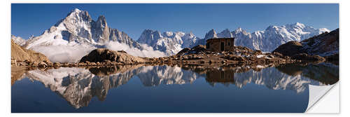 Wall sticker Alps - Mont Blanc - France