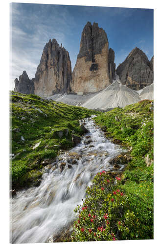 Cuadro de metacrilato Alps - Dolomites - Tre Cime