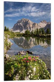 Galleritryck Alps - Dolomites - Summer Lake