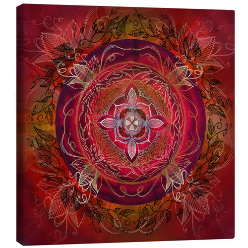 Canvas print Root chakra