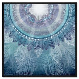 Gerahmter Kunstdruck Durchatmen