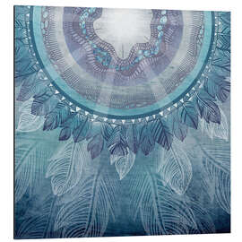 Magnettafel Durchatmen