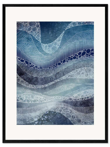 Gerahmter Kunstdruck Der Fluss