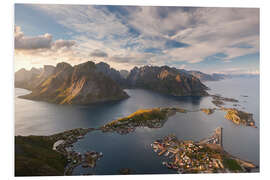 Quadro em PVC Norway - Lofoten - Pure