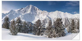 Wandsticker Alpen - Italien - Otler Winter