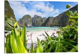 Gallery print Famous Maya bay beach, Ko Phi Phi, Thailand