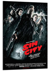 Aluminiumsbilde Sin City (tysk plakat)