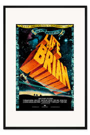 Gerahmter Kunstdruck Das Leben des Brian (englisch)