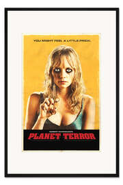 Gerahmter Kunstdruck Planet Terror