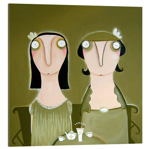 Gallery print Mrs Sturm-Barzen and Me Having Coffee