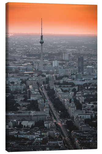 Leinwandbild Berliner Fernsehturm