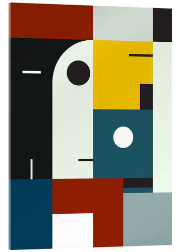 Acrylic print Bauhaus age