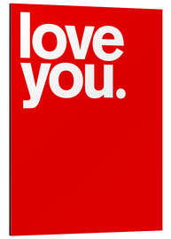 Magnettafel Love you.