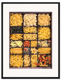 Gerahmter Kunstdruck Pasta