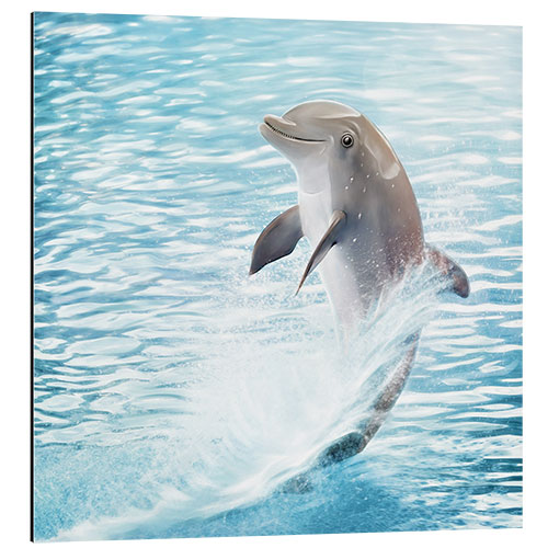 Alubild Kleiner Delphin