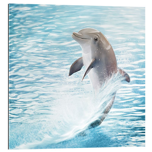 Stampa su plexi-alluminio dolphin