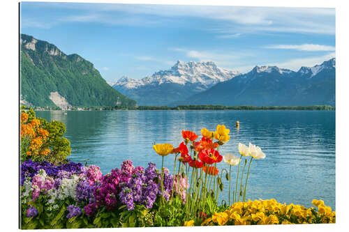 Gallery print Lake Geneva in spring