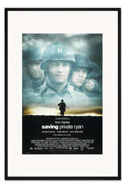 Gerahmter Kunstdruck Der Soldat James Ryan (englisch)