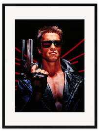 Plakat artystyczny premium w ramie Terminator - Vintage Entertainment Collection