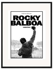 Gerahmter Kunstdruck Rocky Balboa