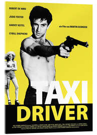 Acrylglasbild Taxi Driver Filmplakat