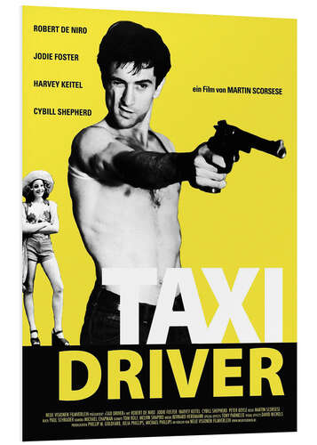 Foam board print Taxi Driver